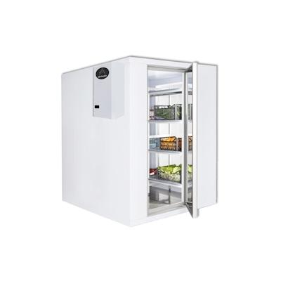 Kühlzelle m. Wandkühlaggregat & Regal begehbares Kühlhaus 3,2m³ 1800x1200x2010mm -2/+5°C mit Montage
