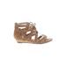 Sam Edelman Sandals: Brown Solid Shoes - Women's Size 6 - Open Toe