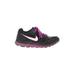 Nike Sneakers: Black Print Shoes - Women's Size 8 1/2 - Almond Toe