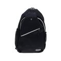Mosiso Backpack: Black Solid Accessories