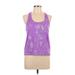 Lululemon Athletica Active Tank Top: Purple Activewear - Women's Size 12