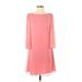 Alice + Olivia Casual Dress - A-Line: Pink Print Dresses - Women's Size X-Small