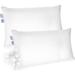 White Goose Down Pillows 550 Fill Power Cotton Shell