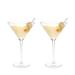 Stemmed Crystal Martini Glasses by Viski®