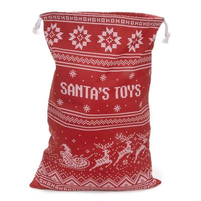 Santa's Toy Bag - Reusable Christmas Gift Bag - 19.5” x 27.5”