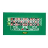 Rollout Gaming Roulette Table Top - Green - 70" x 35"