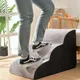 Pet 2/3/4 Steps Stairs Memory Foam Dog Sofa Stairs for Small Dog Cat Ramp Ladder Anti-slip Bed