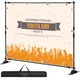 VEVOR 10 x 8 Ft 8 x 8 Ft Backdrop Banner Stand Adjustable Height & Width for Trade Show Wall