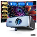 DESS Projector of Movies Dual Bands Wifi 4K 1080P with Smart Remote Control Home Theater System
