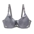 2024 New Sexy BCDE Cup Large Size Bras Beige Black Blue Grey Red White Underwear For Women Bow Push