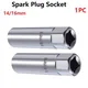 3/8inch Drive 12-Point 14/16mm Spark Plug Socket Wrench Spring Clips For Removal 12-point Spark