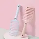 Large Curved Comb Rib Comb 1 Ventilated Detangling Brush for Dry Hair - Massaging Brush for All Hair