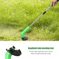 Electric Grass Trimmer Portable Handheld Garden String Cutter Mini Lawn Mower Mowing Machine