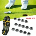 14/28 Pcs Golf Spikes Golf Fast-Wist Studs Cleats Golf Shoes For FootJoy Comfortable Fast-wist Good