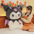 Dark Demon Kuromi and Angel Melody Plush Toy Girls Sanrio Soft Plushies Stuffed Animal Doll Gifts