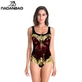 Nadanbao Halloween Swimwear Woman Dawn Of Justice Superhero Cosplay Costume Wonder DC 3D Printed