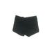 SOFFE Shorts: Black Solid Bottoms - Women's Size Medium - Dark Wash