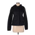 The North Face Jacket: Short Black Print Jackets & Outerwear - Women's Size X-Small