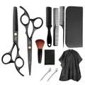 Barber Scissors Hair Scissors Flat Cut Bangs Beat Thin Crushed Hair Teeth Clippers Professional