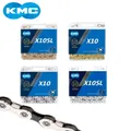 KMC Bike Chain X10 X10SL MTB Road Bicycle Silver Gold Chain 10 Speed Bike Chain Bike Crankset for