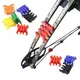 1pair Archery Compound Bow Limbs Stabilizer High Elastic Rubber Shock Absorption Crab for Arrow