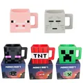 Minecraft 3D Mug 230 ml Capacity TNT coolie fear Block Grassland Pink Pig and Horse Minecraft Alex