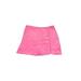 Zara Casual Skirt: Pink Solid Bottoms - Women's Size Medium