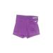 Nike Athletic Shorts: Purple Print Activewear - Women's Size Small