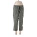 Sonoma Goods for Life Cargo Pants - Mid/Reg Rise: Gray Bottoms - Women's Size 10