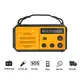 Portable FM Radio Solar Hand Crank Radio AM/FM/NOAA Radio Receiver 8000mAh Power Bank Type C