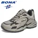 BONA 2023 New Designers Brand Keep Running Shoes Men Luxury Brand Shoes Outdoor Sneakers Man High