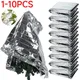 1-10pcs Silver Mylar Highly Reflective Films 210x120cm for Grow Tent Room Garden Greenhouse Farming