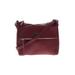 Liz Claiborne Crossbody Bag: Pebbled Burgundy Print Bags