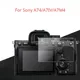 2PCS Explosion-proof Tempered Glass For Sony A74 A7M4 A7IV Mirrorless Camera LCD Screen Protector