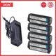 4Pc 2000mAh NB CP2L NB-CP2L Battery + Charger Adapter for Canon NB-CP1L CP2L SELPHY CP100 CP200