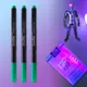 3pcs Keling Oil-based Invisible Marker 1MM Anti-fading Waterproof Anti-counterfeiting Fluorescent UV