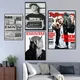 Hot Rapper E-Eminem Poster Prints Wall Painting Bedroom Living Room Wall Bar Restaurant Sticker