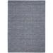 Gray/White 72 x 48 x 0.6 in Area Rug - Nourison Rectangle CK400 Wool Area Rug Wool | 72 H x 48 W x 0.6 D in | Wayfair 099446841421