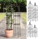 Garden Plant Obelisk Trellis Plant Support For Climbing Vines Flowers Stands Tower Trellis Stand For