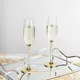 200ml Glass Champagne Flutes Glass Crystal Toasting Goblet Cup Diamond Rimmed Decoration Goblet