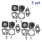 3set Kit di riparazione carburatore adatto per Kawasaki TD24 TD25 TD33 TD40 TD48 TG24 TG25 TG33 parti di attrezzi da giardino