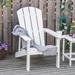 Highland Dunes Adirondack Chair, Faux Wood Patio & Fire Pit Chair, Weather Resistant HDPE For Deck, Outside Garden, Porch, Backyard | Wayfair
