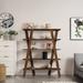 Millwood Pines Ladder Bookcase in Brown | Wayfair 239C26BC6F1C45F294E43FE4AE3A477A