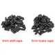 50 Pcs / 100 Pcs 4mm 5mm Straßen Mountainbike Brems Shift Schaltwerk Kabel End Crimps Fahrrad Draht