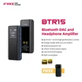 FiiO BTR15 Ricevitore Bluetooth 5.1 USB DAC AMP Amplificatore per cuffie ad alta risoluzione 2 * ES9219MQ DSD256 LDAC/aptX Uscita 3,5/4,4 mm