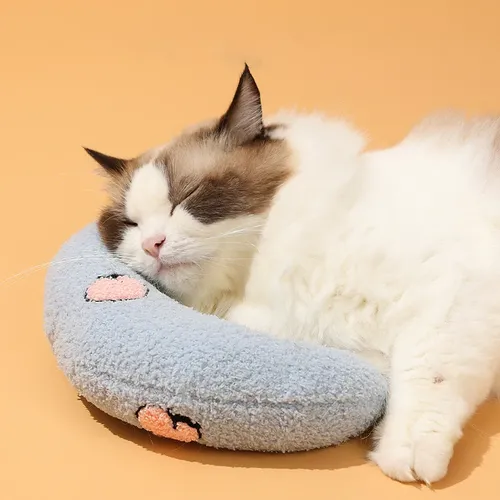Katze und Hund Schlaf kissen Welpen Kätzchen spezielle u Form Mode Haustier Kissen Teddybär