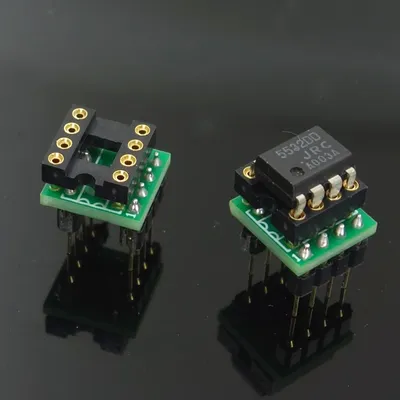 Dual op amp zu einzelnen op amp adapter board