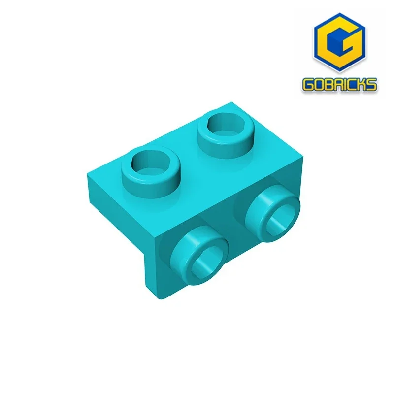 Gobricks GDS-640 Halterung 1 x 2 – 1 x 2 kompatibel mit Lego 99781 DIY-Lernbausteinen für Kinder, technisch Image