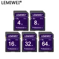 Lemiwei sd karte profession elle klasse 10 v10 64gb 16gb u1 memoria sdxc karte 4gb 8gb 32gb high