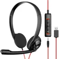 Nubwo USB-Headset mit geräusch unterdrücken dem Mikrofon für ps5-Laptops kabel gebundenes